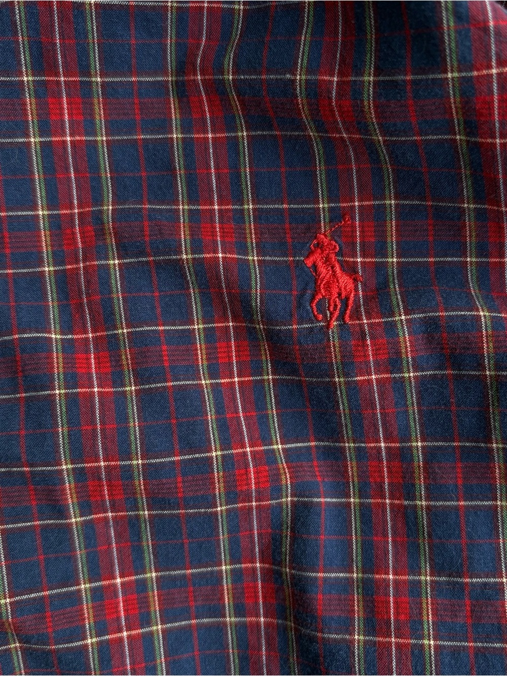 Reworked Ralph Lauren red+blue plaid size small - Picture 15 of 15